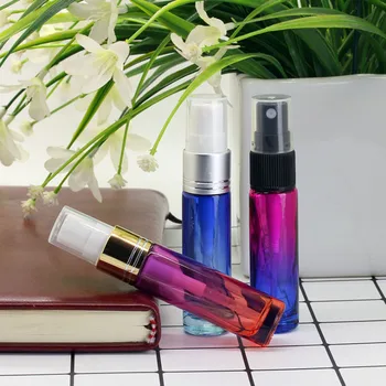 

200pcs 10ml spray bottle graded color high grade water bottle perfume bottle