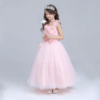 

Children Girl Clothes 2019 Princess Dress Clothes Bow Ball Gown Tutu Party Dress 4 6 8 10 12 14 Years Teenage Kids Fancy Dress