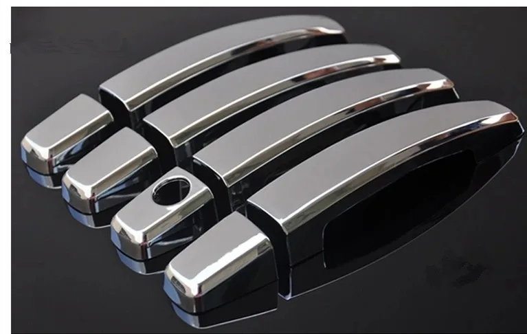

New Chrome Car Door Handle Cover Trim For Opel Zafira B 2005 2006 2007 2008 2009 Free Shipping