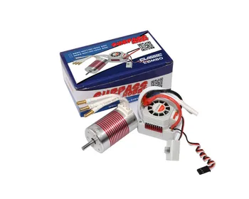 

Platinum Waterproof 3660 4300/3800/3300/2600 KV Brushless Motor with 60A ESC Kit for 1/10 RC Car Truck Toy