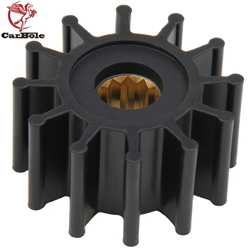 CARBOLE Boat Water Pump Impeller for Jabsco 09 1027B 09 1027B 1 12 Blades 2 1/4" Diameter 12 Pt