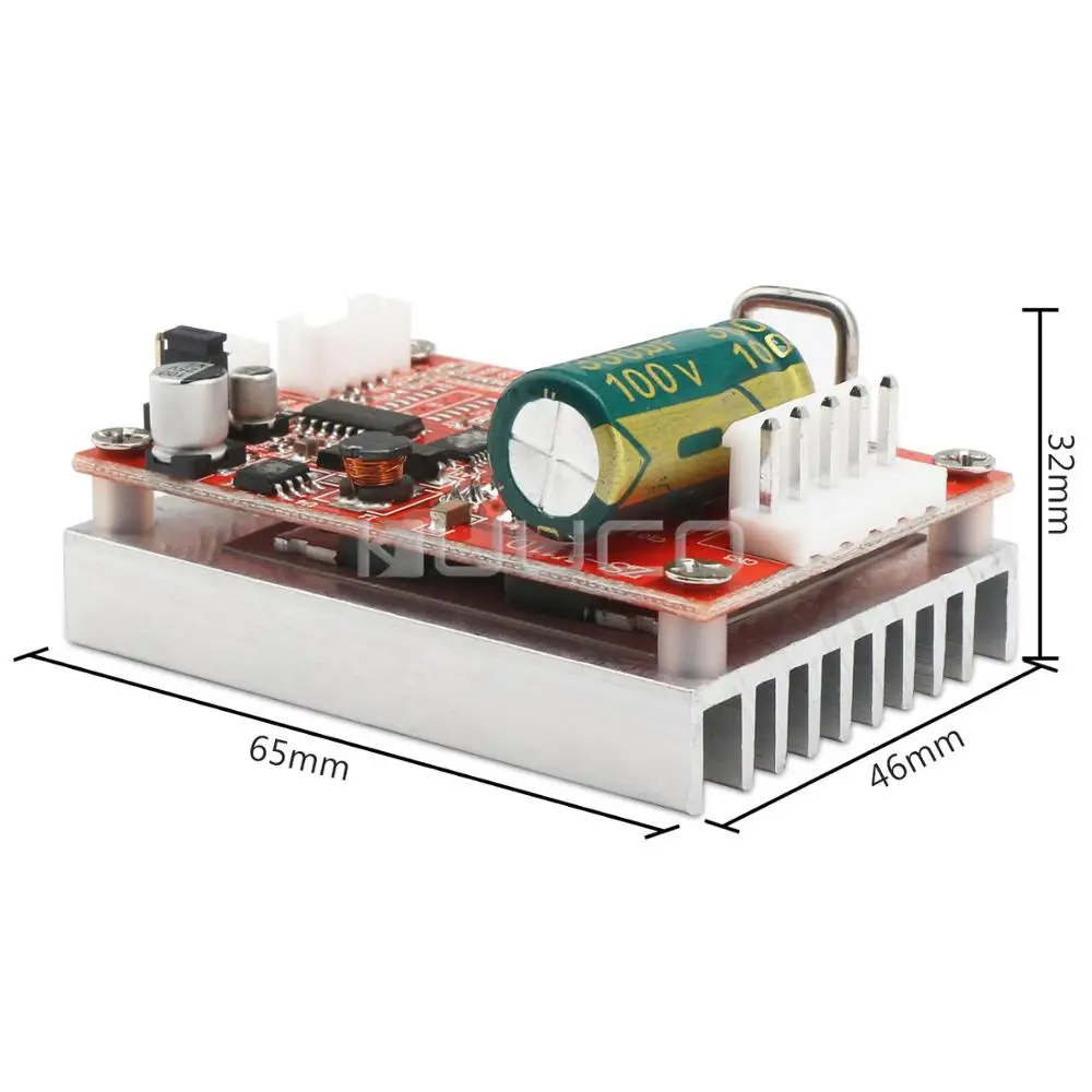 Бесщеточный сенсорный двигатель, плата контроллера, регулятор драйвера двигателя, DC 5~ 36V 16A 350W BLDC переключатель контроллера двигателя