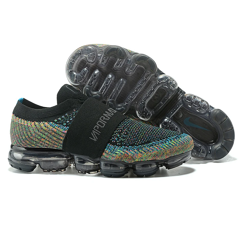 Original Authentic Nike Air VaporMax Moc Rainbow Cushion Men's Running Shoes Sports Sneakers Outdoor Breathable durable AH3397
