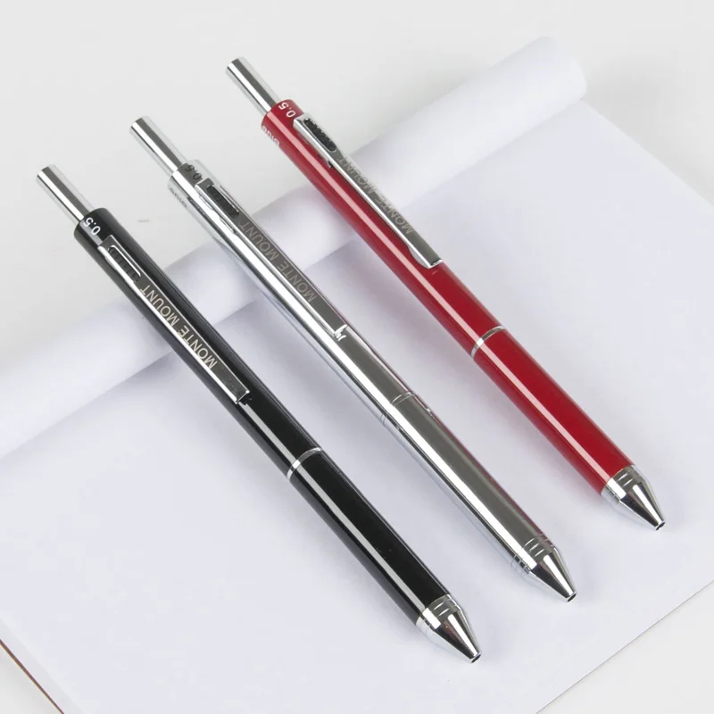 MONTE, цветная ручка, роскошная, бизнес, офисная, средняя ручка, шариковая ручка, новинка, школьные принадлежности, ручка, 0,5 мм, перо, карандаш