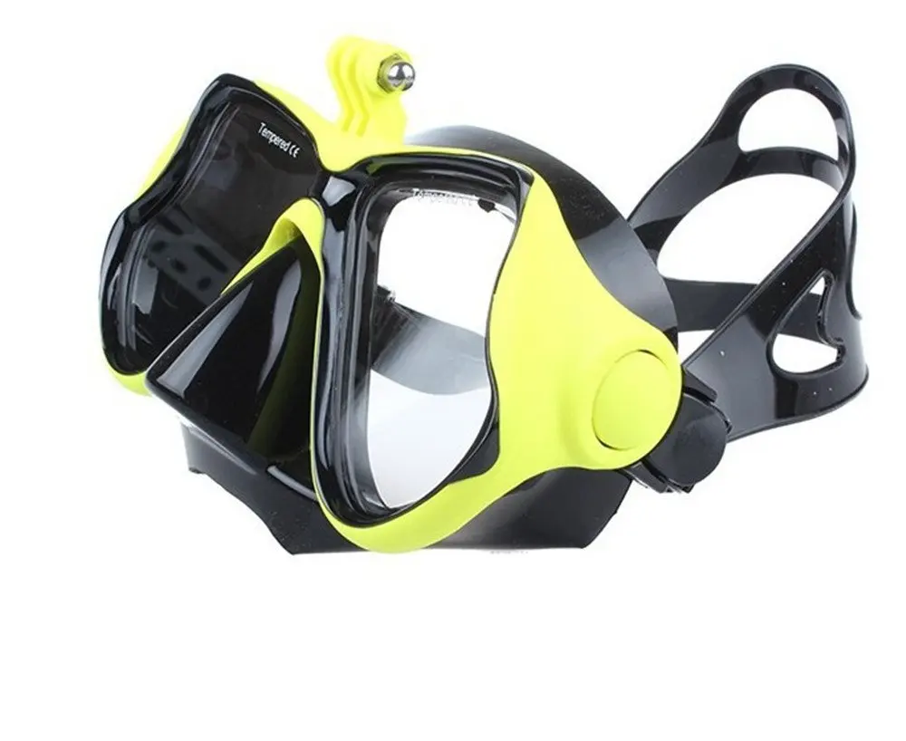 Силиконовые очки для дайвинга с сумкой для хранения дайвинг маска для подводного плавания с подводным плаванием с очками для GoPro Hero6 5/4/3 Xiaomiyi 4 K SJCAM
