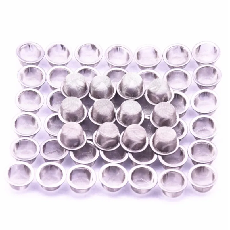 

9 pieces Drop Shipping Quartz Crystal Smoking Pipes Wand Metal Filters Accessories