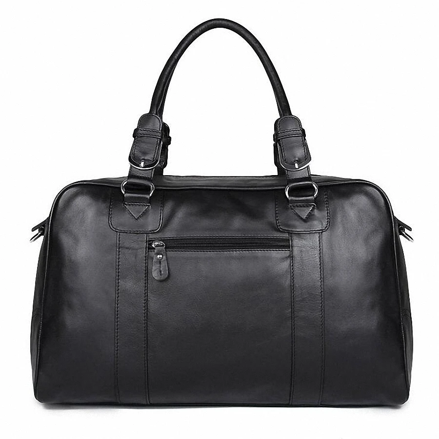 Echtes Leder Reisetasche Männer Vintage Reise seesack große Kuh Leder Tragen Auf Gepäck Wochenende große schulter Tasche LI-2342