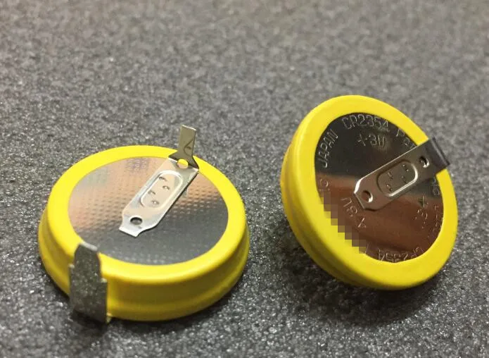 10PCS CR2354/1HF 3V Battery CR2354 Button CR2354-1HF Lithium with Solder Feet | Электроника