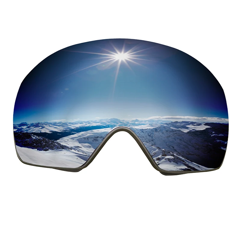 Очки для мужчин и женщин зимние виды спорта сноуборд очки с анти-туман УФ-Защита Анти-Туман Маска лицо снегоход Спорт