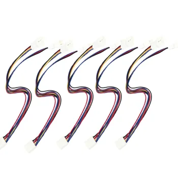 

5pcs 3/4 pin PWM Fan Splitter Y Extension Power Cable Male to Female PC Extension fan Power Cable