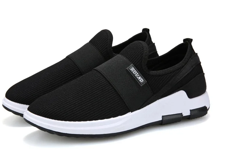 

2019 new men's casual shoes canvas Slip - on breathable sandals students leisure non-slip wear-resisting A quilt joker fashion