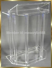 Free Shipping Beautiful Acrylic Podium Pulpit Lectern podium