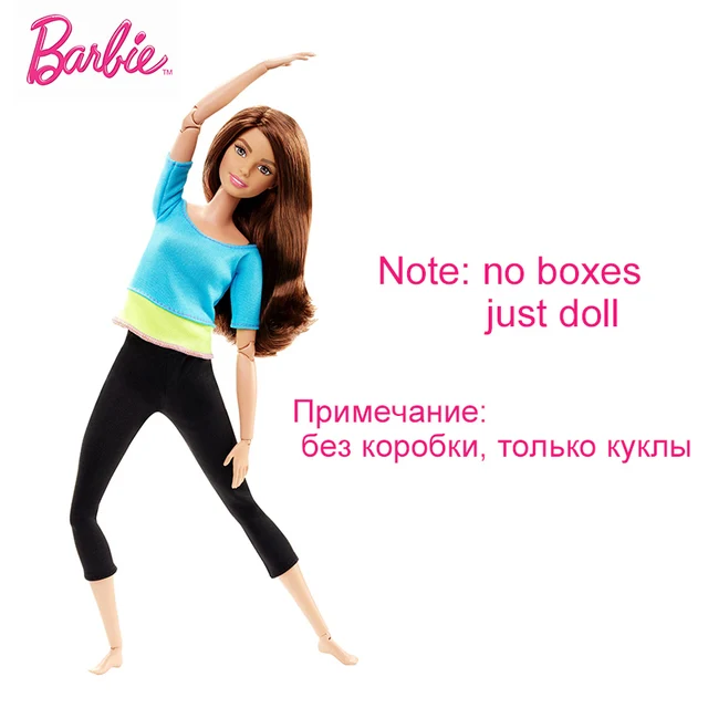 Original Brand Barbie Doll Movement Style All Joints Movable Dolls Yoga Model Toy for Little