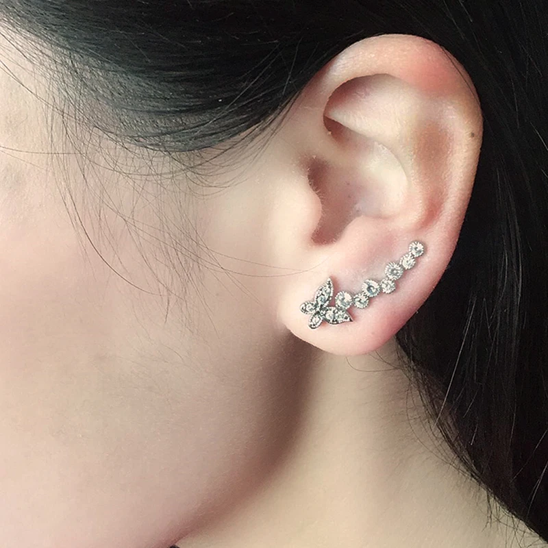 Женские серьги гвоздики для Пирсинга Ушей 2 шт.|cuff earrings|cuff earrings for womenclip cuff |