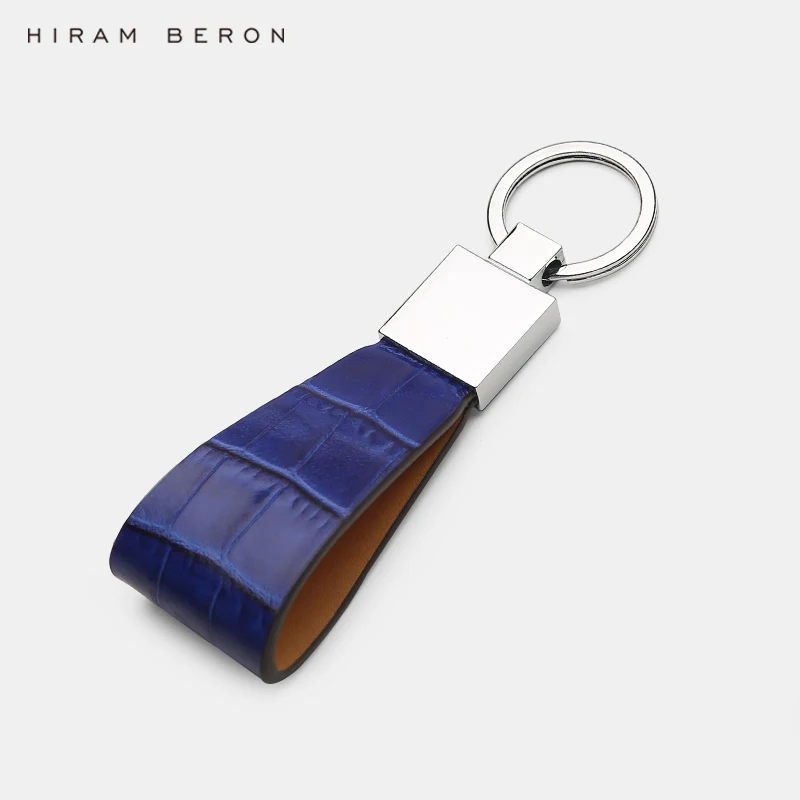 Хирам берон кожаный держатель для ключей keying croco шаблон предмет роскоши подарок Прямая поставка