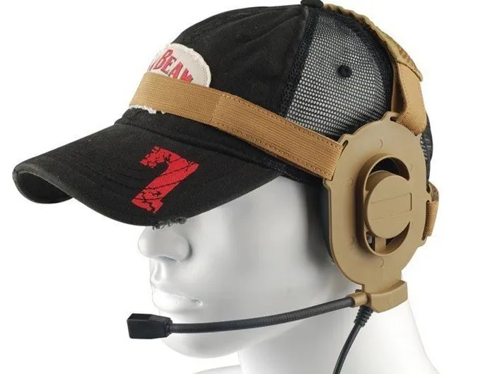 Hot-sale-Airsoft-Headset-Bowman-Elite-II-Tactical-Headset-Z-027-Military-Paintball-Hunting-Sniper-Bowman
