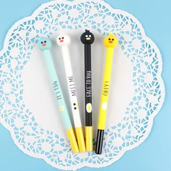 

4Pc/Set Pen Kawaii Gel Pen Cute Stationary Kawaii School Supplies Gel Ink Pen School Stationary Office Suppliers Pen Kids