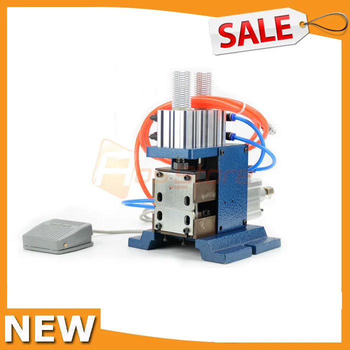 

110V/220V Pneumatic DZ-3F VERTICAL Cable Stripping Machine Wire Plasitc Peel off Machine Electric Wire stripper