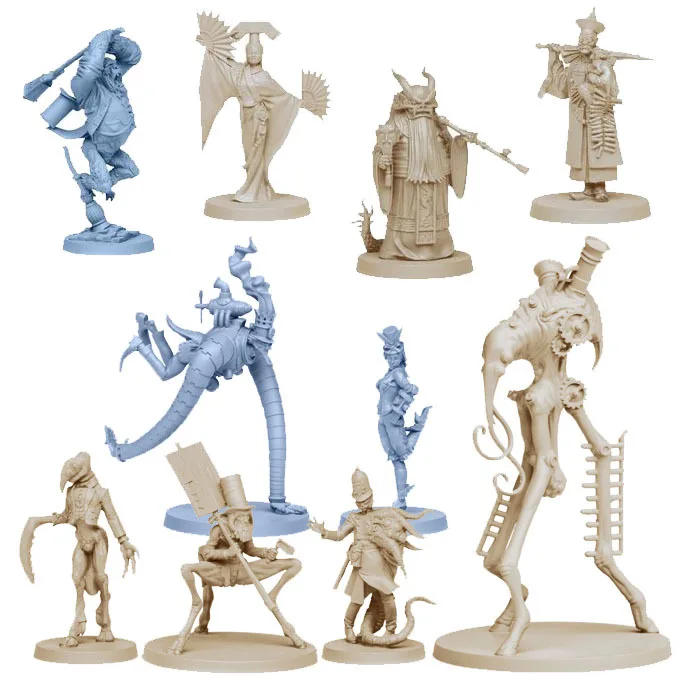 

Die casting resin Board Role-playing Games Model The World Of Smog Rise Of Moloch Dense Fog World Moro Rise 2