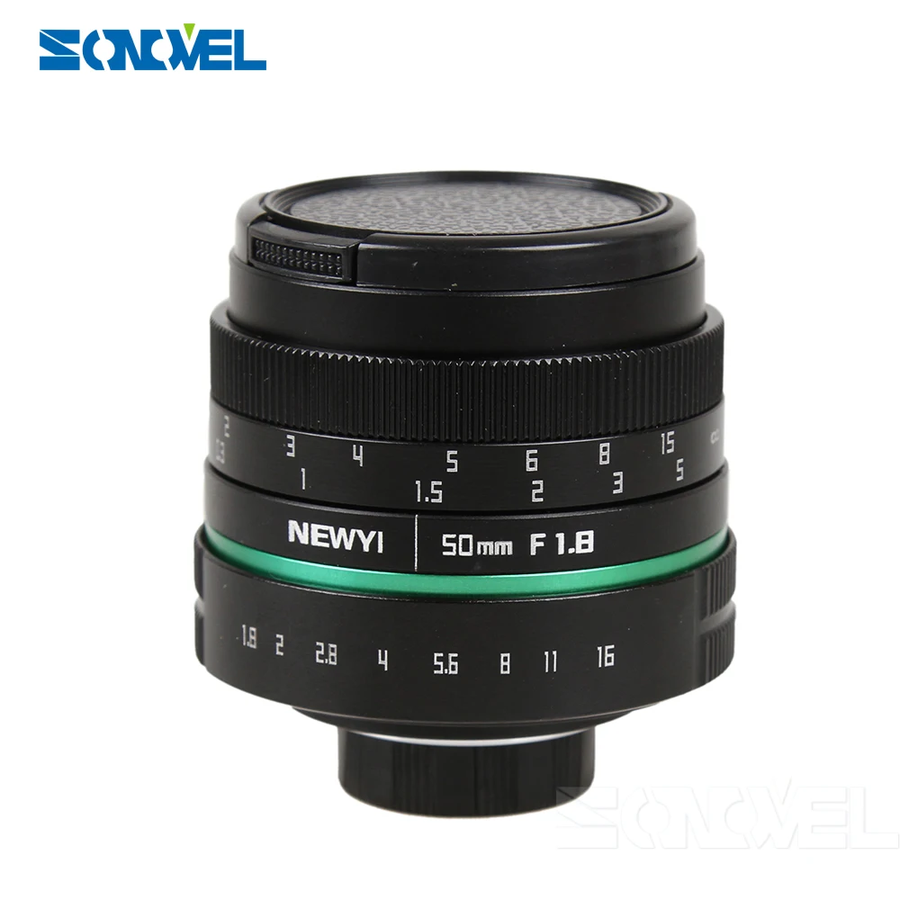 Объектив 50 мм f1.8 для зеркальных камер Canon EOS M M2 M3 M5 M6 M10 M100|c mount|50mm f1.8for canon eos |