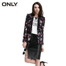 ONLY brand new hot font b Women b font Fashion elegant flower print slim casual Blazer