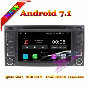 

Wanusual 2G+16GB Quad Core Android 7.1 Car PC Head Unit DVD Player Radio For VW Volkswagen Touareg GPS Navi Two Din Media Center