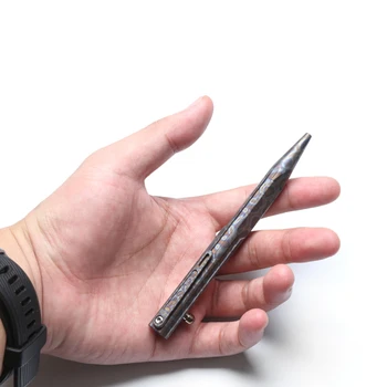 

TWO SUN titanium alloy drill pipe tactical pen wild hunting outdoor survival practical business signature pen EDC MULTI pract