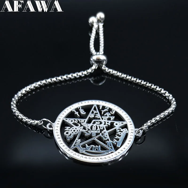 LINWEN Supernatural Dean Sam Bracelet Pour Homme Pentagramme Soleil