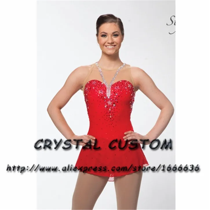 Custom Made to Fit Ice Skating Dresses Graceful New Brand Figure