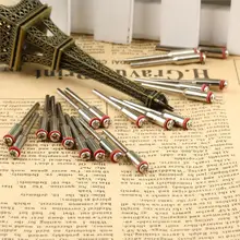 Outils de polissage dentaire de laboratoire de bonne qualité, fraises à mandrin à tige, outil rotatif, 2.35mm 3/32 ", 20 pièces