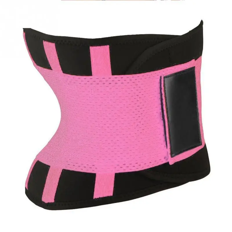 Женское корректирующее белье, корсет, облегающее Корректирующее белье, пояс для талии, тактический пояс - Цвет: Розовый