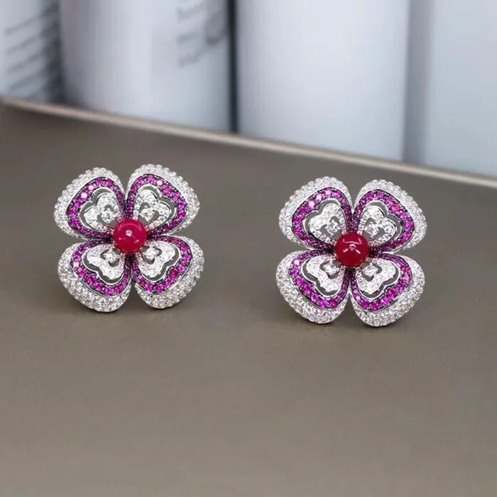 

Designer Fashion Copper Jewelry 3A Cubic Zirconia Party Earring