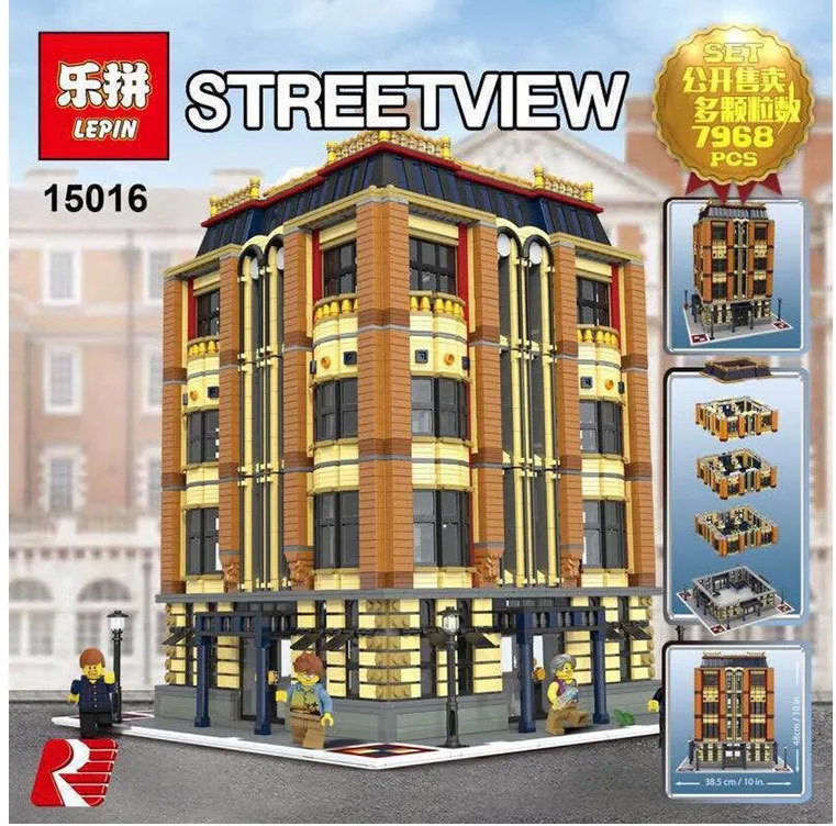 

Lepin 15016 Genuine MOC Creative Creators Series The Apple University Set Building Blocks Bricks Education Toys