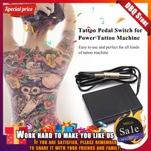Tattoo Machine Footswitch Foot Switch Pedal Controller For Power Machine Gun Tattoo Footswitch Control Tattoo Power Supply