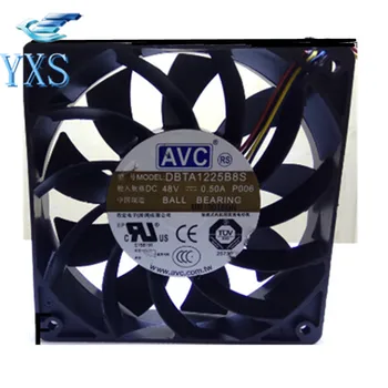 

DBTA1225B8S 12cm DC 48V 0.50A 24W DBTA1225B8S 12025 120*120*25MM High Winds Axial Flow Cooling Fan