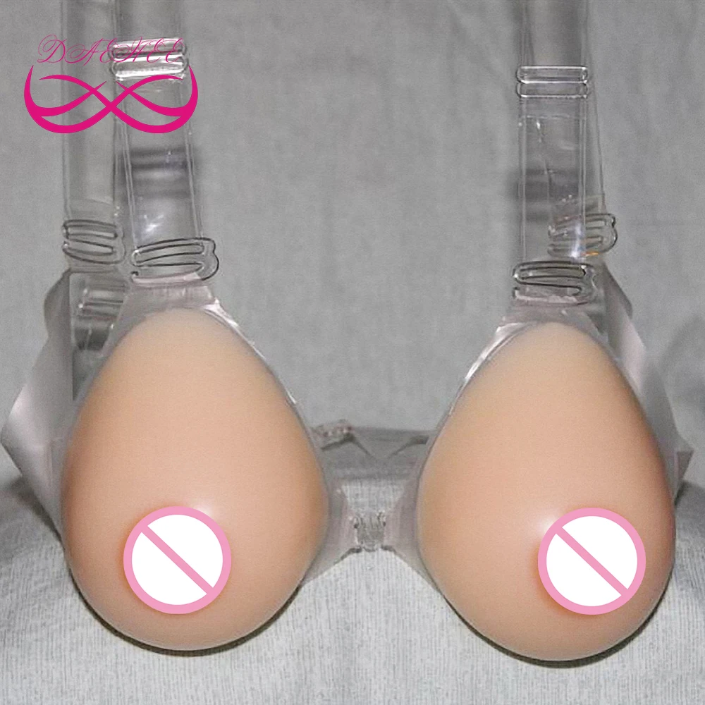 

Teardrop 800g/Pair C Cup Silicone Fake Breast Forms Fake Boobs Tit Sexy Bust Chest With Straps For Men Crossdresser Drag Queen