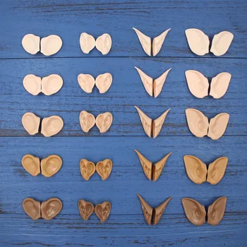 DBS blyth doll icy toy ears toy white natural tan dark and super black skin, only ears no doll 1