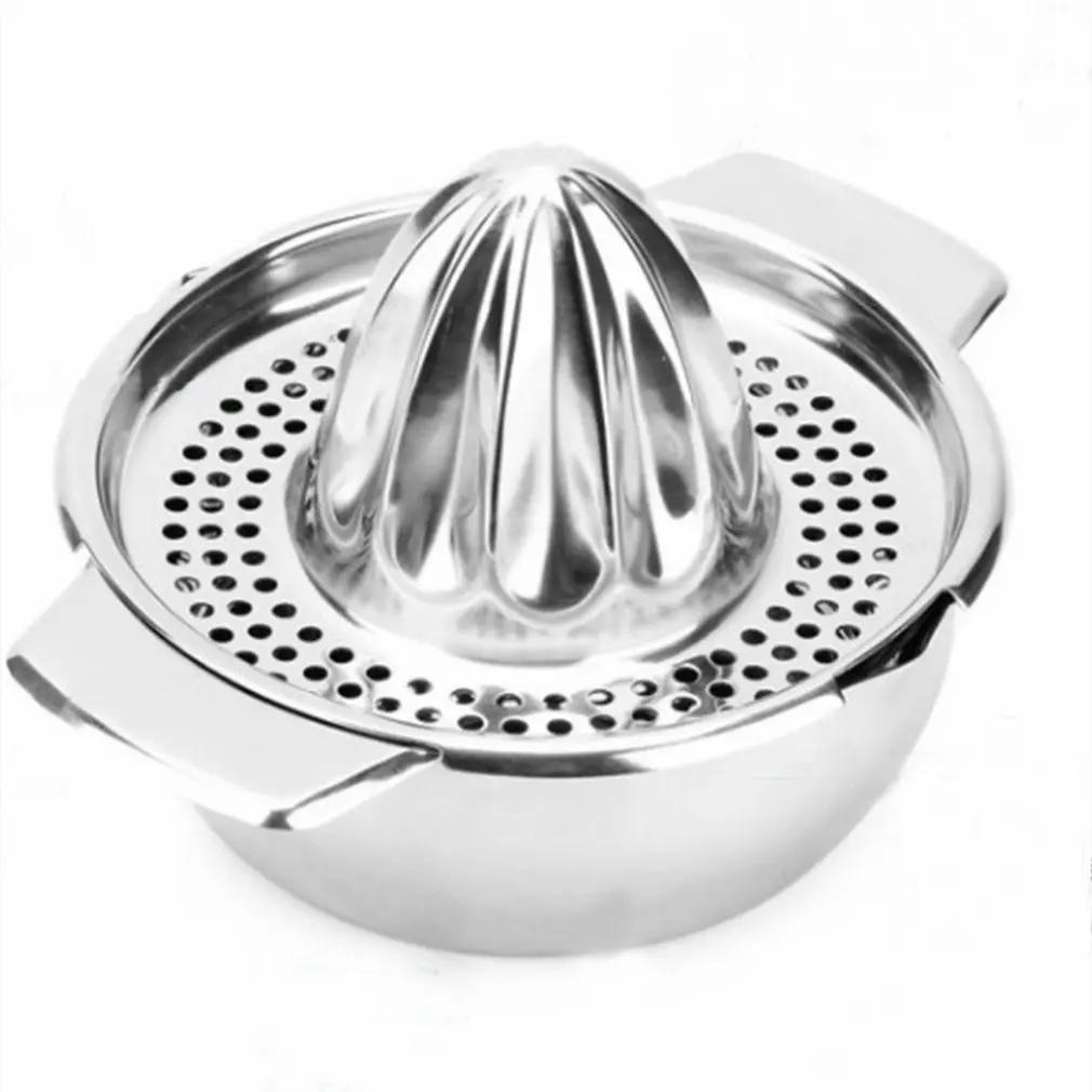 

Citrus Juicer Mini Portable Manual Handhold Orange Lemon Juice Maker Stainless Steel Manual Squeezer Press Squeezer
