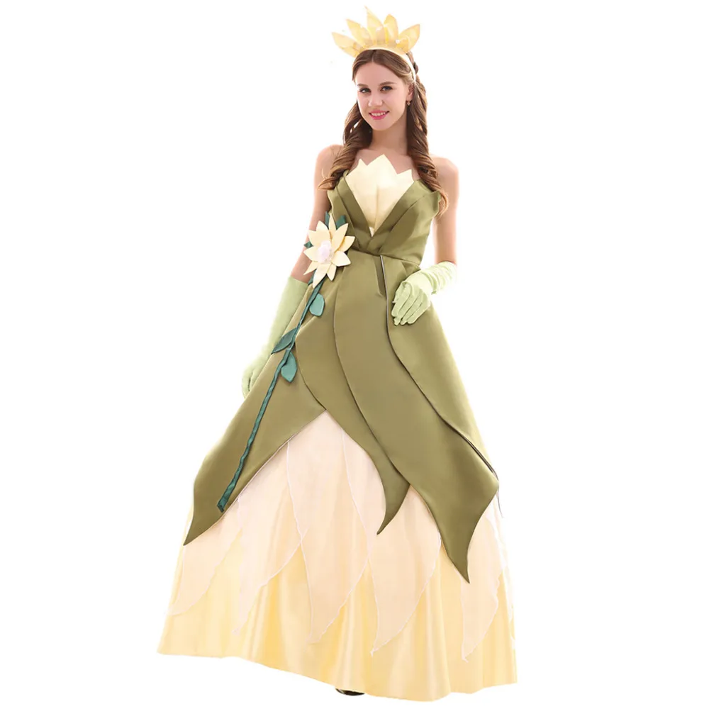 L' Abito Da Principessa Costume delle Donne di Età Halloween di Carnevale  Festa di Compleanno Cosplay Costume su ordine più il formato|costume adult  women|princess and the frogcostume adult - AliExpress