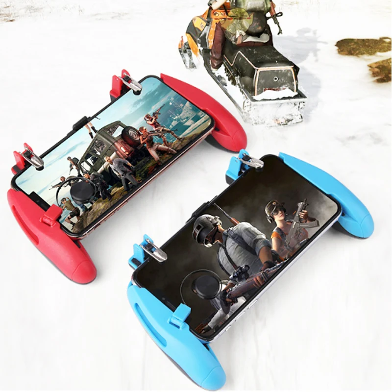 

3in1 PUBG Game Controller with Trigger and Fast Running Joystick Smart Phone Mobile Gaming Trigger Fire Button pubg Accessories