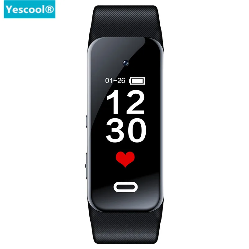 Yescool A80 + смарт браслет с HD 1080 P Мини Камера видеокамера Смарт шнур для камеры видео