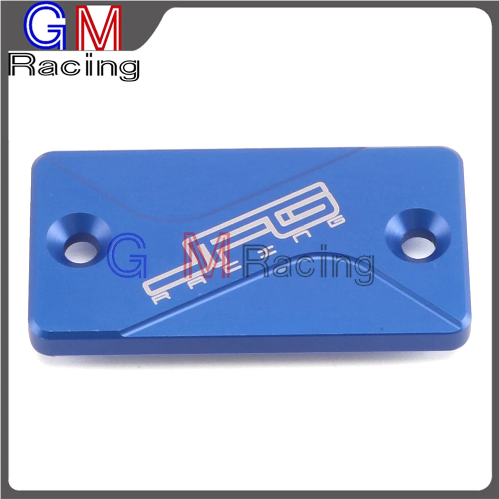 CNC Алюминий передний тормоз бачке Крышка для YAMAHA YZ85 YZ125 YZ250 YZ250F YZF250 YZ450F YZ426F WR250F WR450F в байкерском стиле