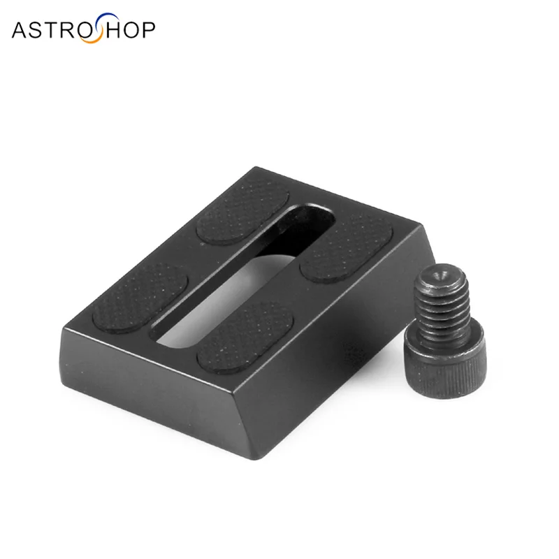 

Dovetail plate with non-slip ,Quick Release Plate 5.5cm (BLACK)
