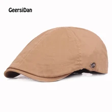 GEERSIDAN высококачественный осенний берет с заклепками для мужчин и женщин модная кепка из хлопка для женщин и мужчин шапки-береты Кепка с якорем