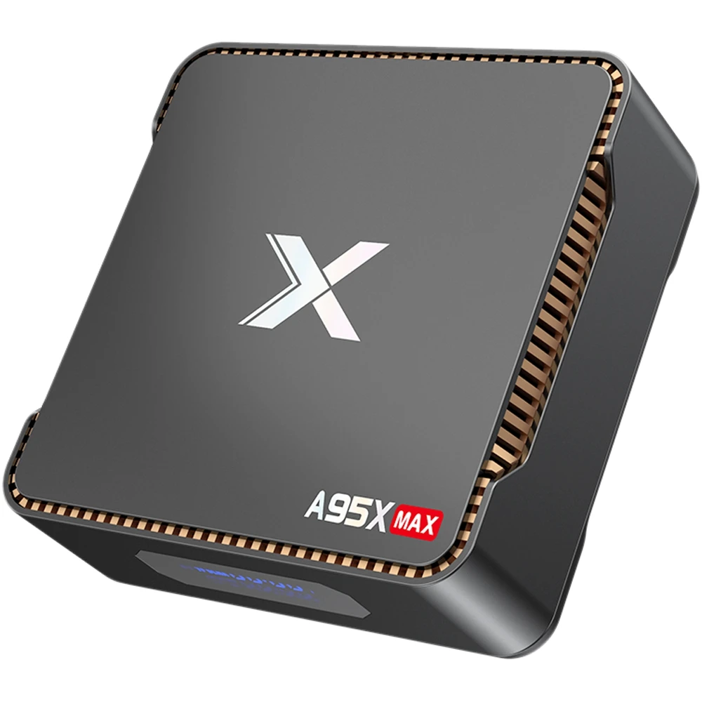 A95X Max caja de TV inteligente Android8.1 Amlogic S905X2 WiFi Set Top Box 4 GB RAM 64 GB ROM 2,4G /5G WiFi 4 K H.265 BT4.0 reproductor de medios - 2