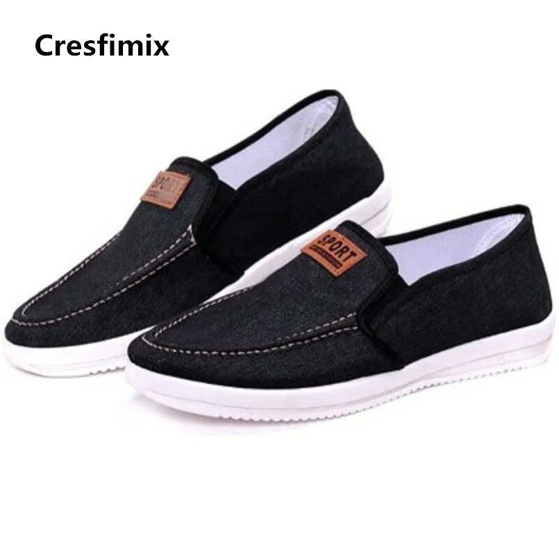 Cresfimix zapatos hombre Мужская Удобная Тканевая обувь высокого качества крутая Уличная