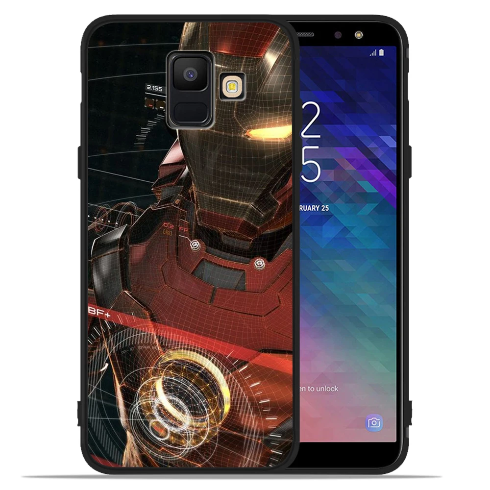 Чехол Marvel, Железный человек, яд, Дэдпул, Человек-паук, для samsung Galaxy A750 A9 A6 A7 A8 Plus A3 A5 A7, оболочка - Цвет: 12