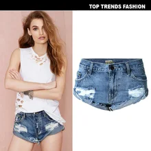 Панк бойфренд свободные рваные джинсы женские летние пляжные горячие брюки короткие брюки spodnie damskie 2959