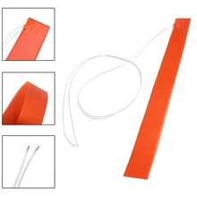 190 Вт 120 В силиконовый нагреватель для гитары Finger Fretboard ремонт 45x5 см Силиконовые электрические нагревательные колодки тепловое одеяло нагревательная лента