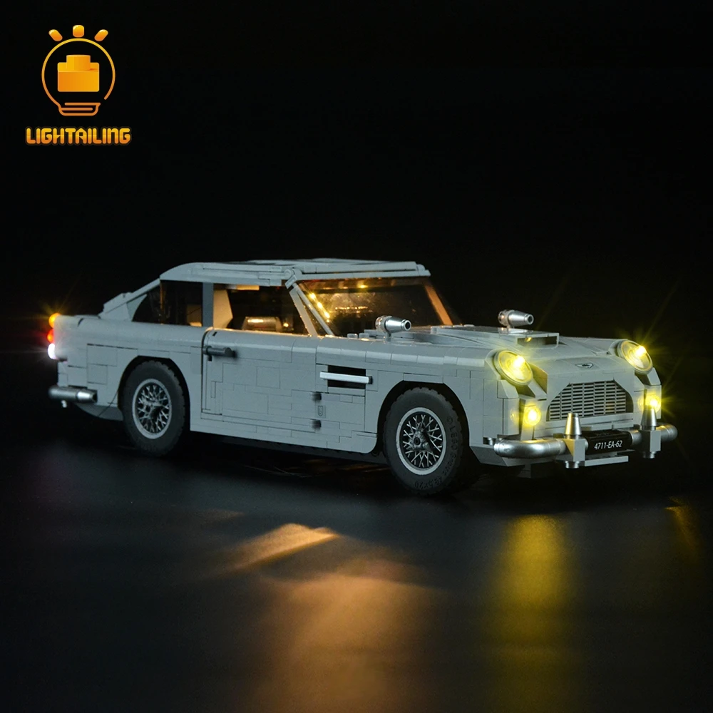 Комплект светодиодного освещения для Creator James Bond Aston Martin DB5 комплект осветительных